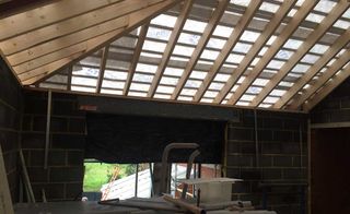 extension roof structure