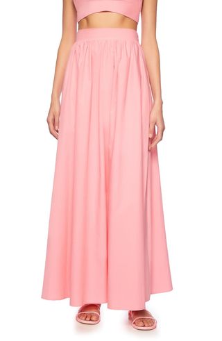 Poplin Maxi Skirt