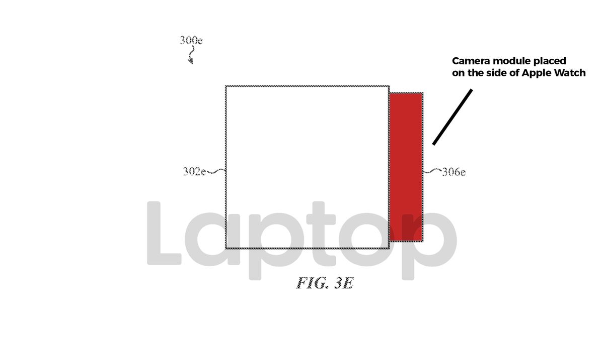 Apple Watch camera patent