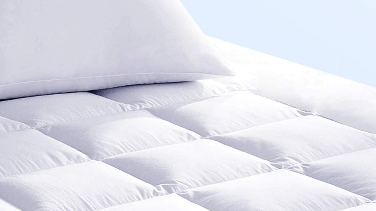 Best mattress topper: Pure Brands Down Alternative Mattress Topper and pad