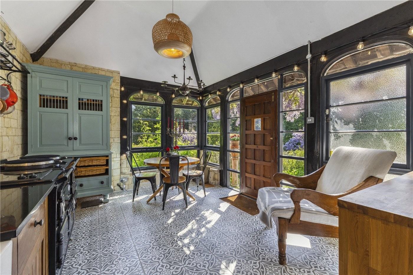 Property pictures of a Grade II-listed Gothic Revival property in Hampshire