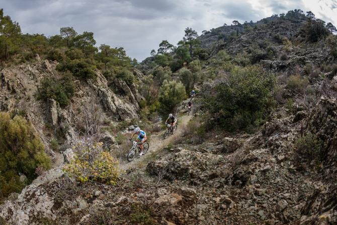 Racers during stage 3