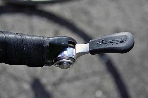 The styling of the bar-end shifters looks much the same as it has for years.
