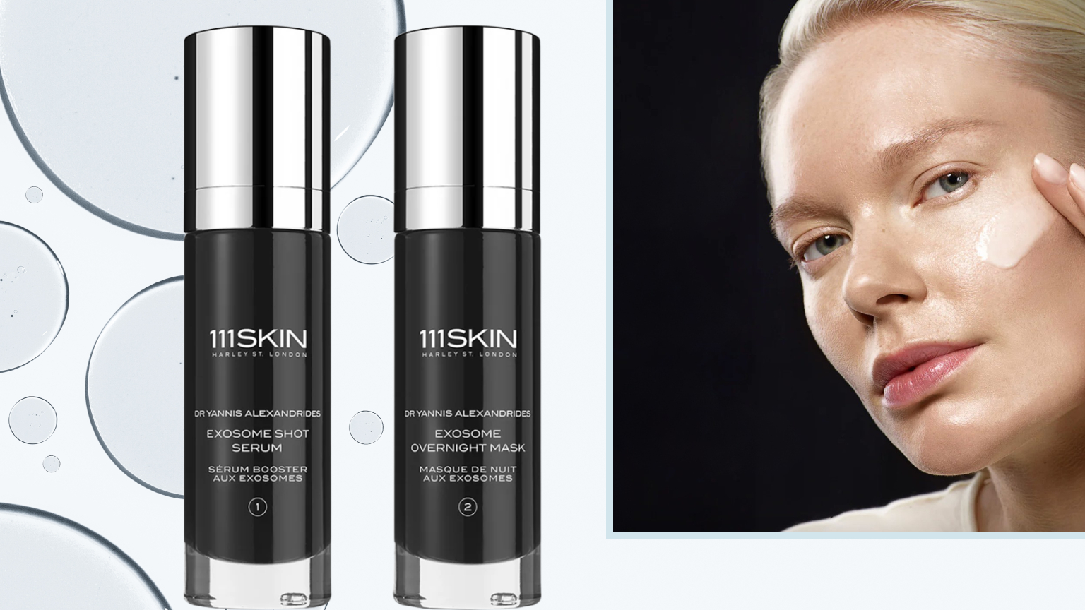 111 Skin exosome serum duo