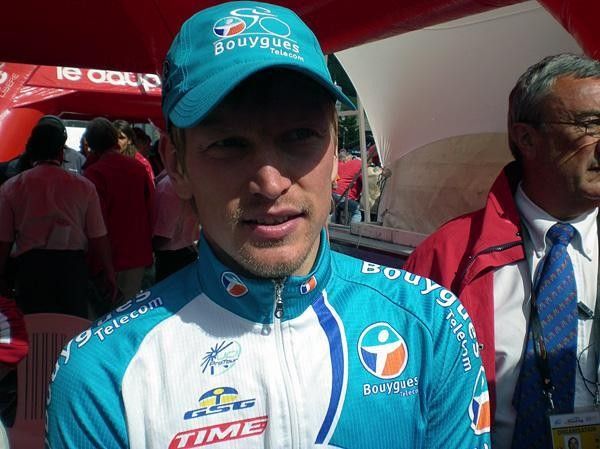 Russia's Iouri Trofimov (Bouygues Telecom) was delighted with his stage win.