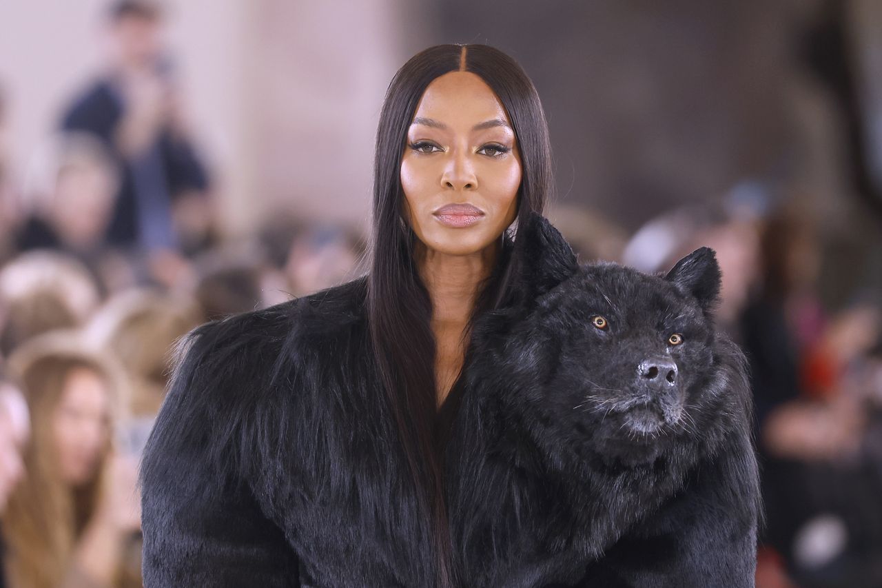 Naomi Campbell Paris Fashion Week 2023