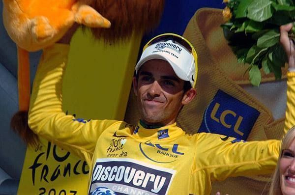 The Spaniard acquired the 2007 Tour de France lead
