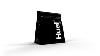 Huel Black Edition review: a profile view of the Huel Black Edition bag