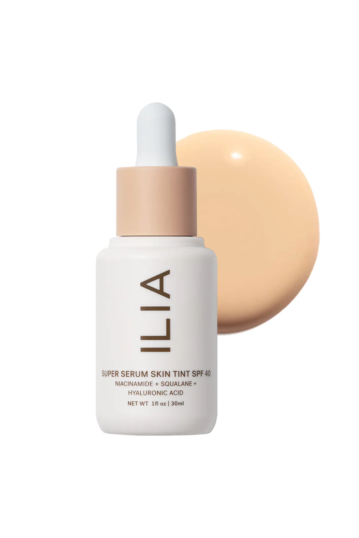 A bottle of ILIA Super Serum Skin Tint.