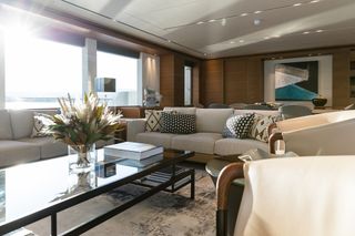 yacht living room