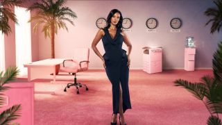 Host Maya Jama in a promotional image for Love Island UK 2025