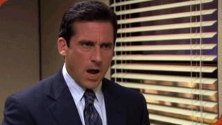 Steve Carell as Michael Scott in The Office