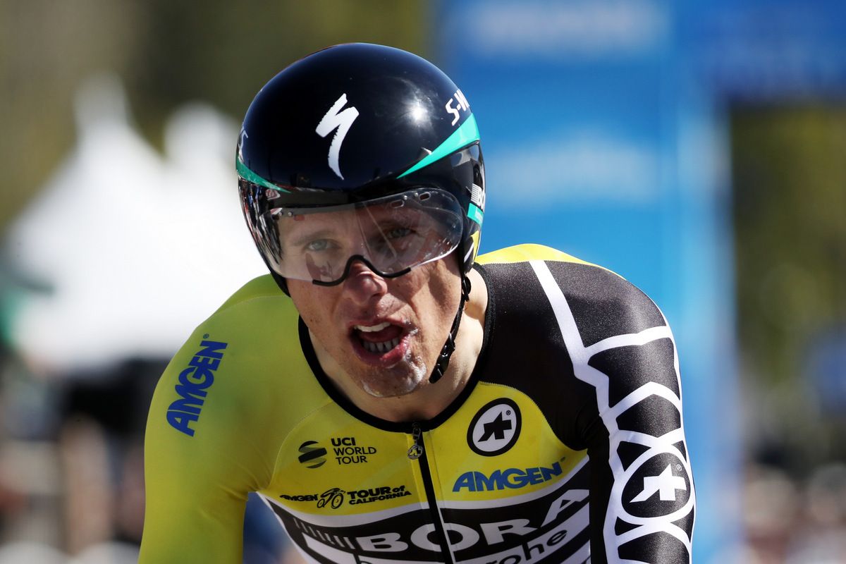 Rafa Majka gave it his all in the TT but couldn't save yellow