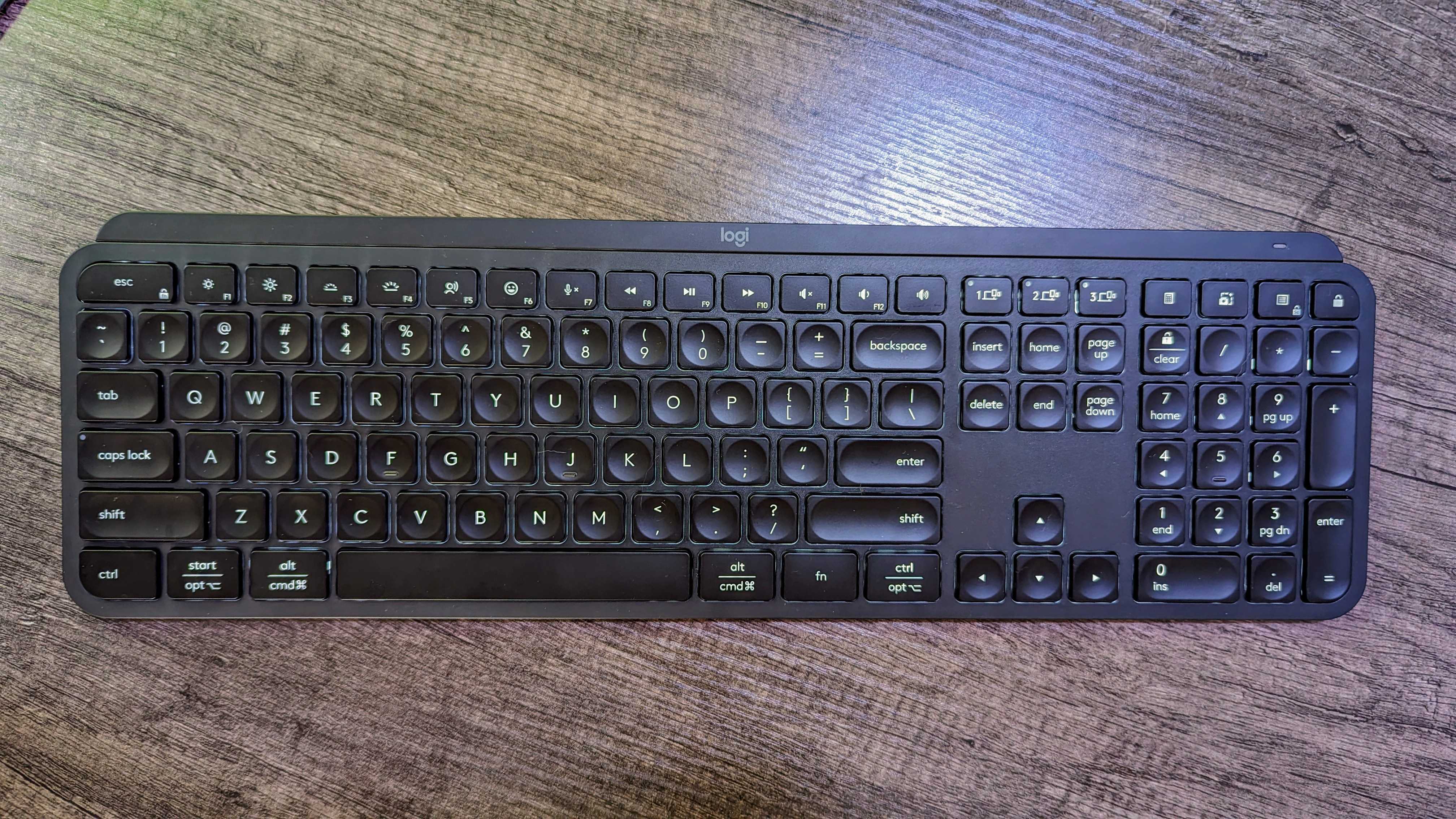 Imagen del teclado inalámbrico Logitech MX Keys S.