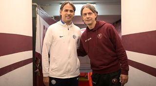 Pippo Inzaghi and Simone Inzaghi