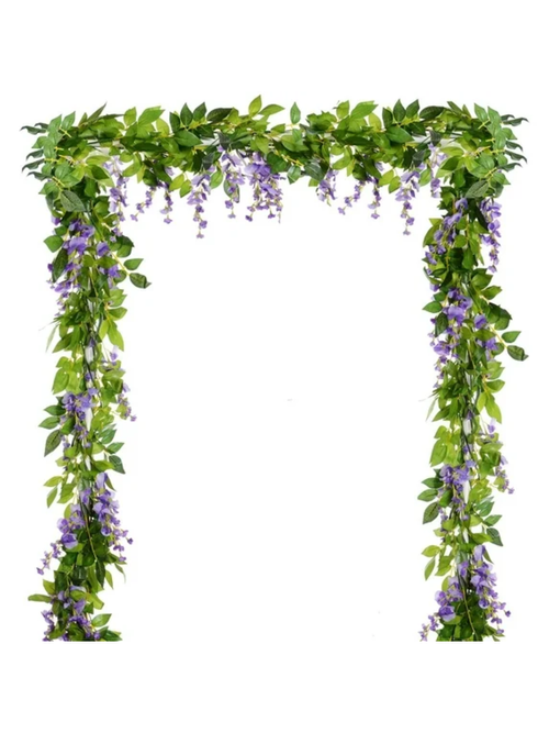 Artificial Flowers Silk Wisteria Garland