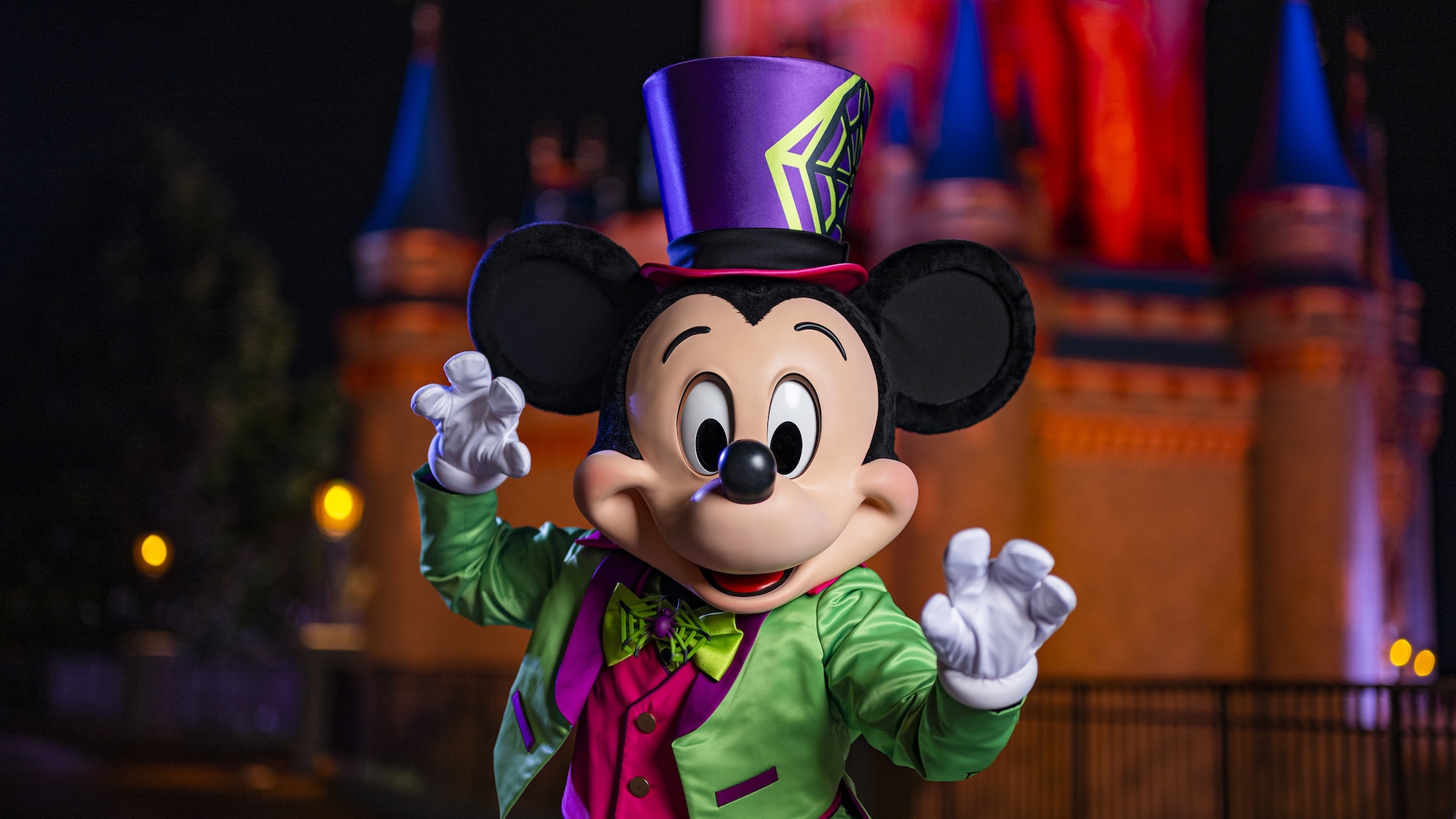 mickey at WDW halloween party