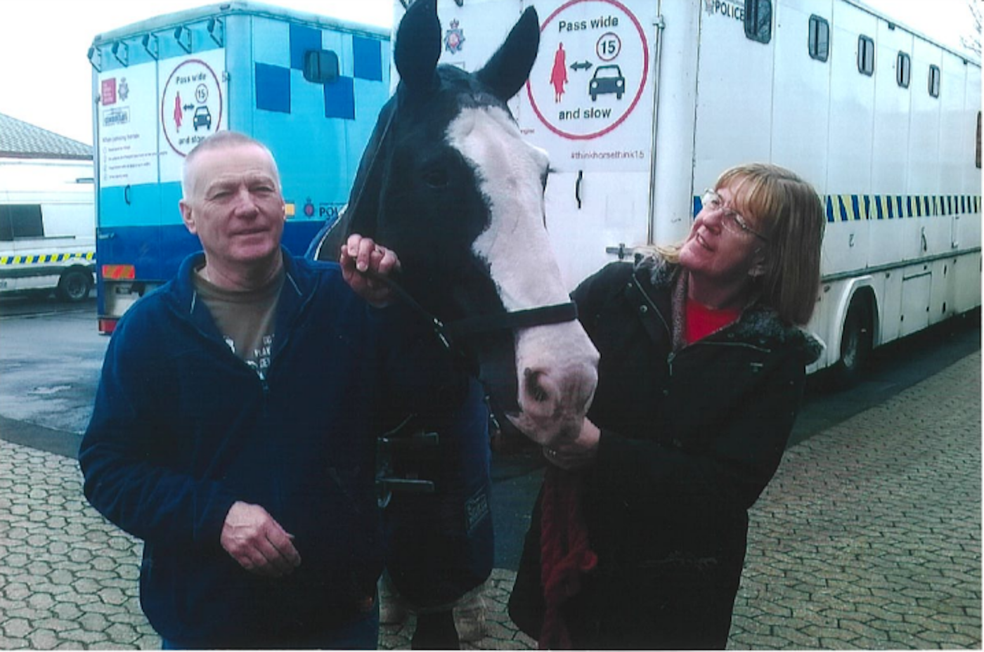 Police horse Parker was known for his compassion, as much as his bravery