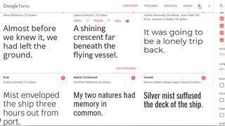 google fonts examples