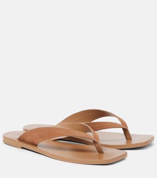 Kinto Suede Thong Sandals