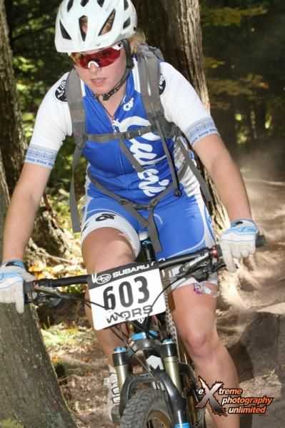 Cooper Dendel (Culver's Racing) leaves the obstacles in her dust