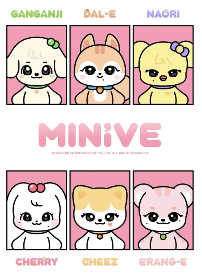 The MINIVE's usual more colourful look