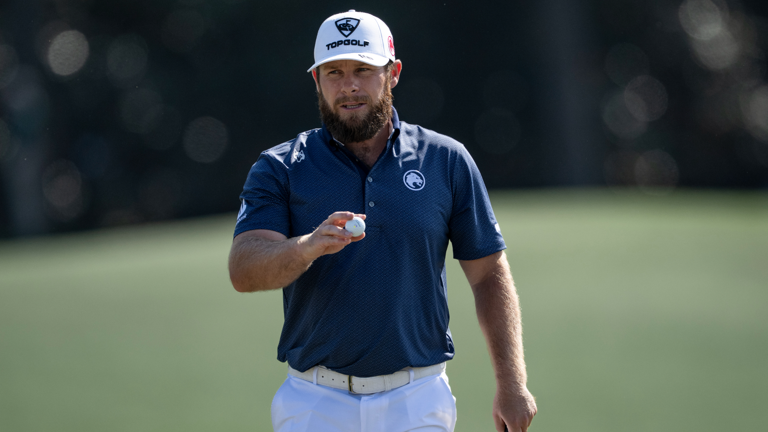 Tyrrell Hatton at The Masters