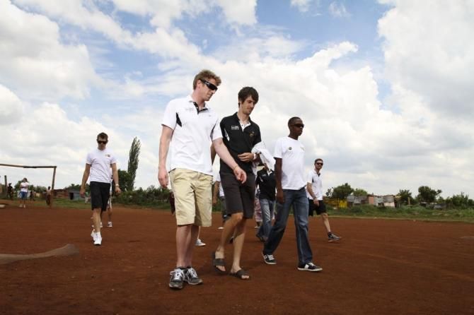 The South Africans on the team