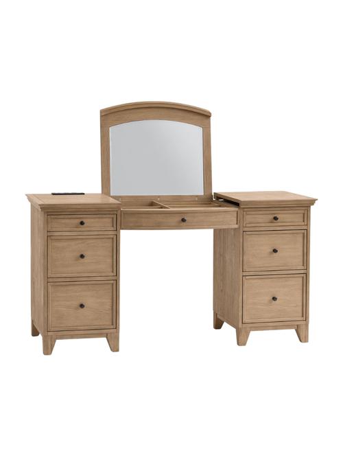Hampton Smart Flip-Top Vanity Desk