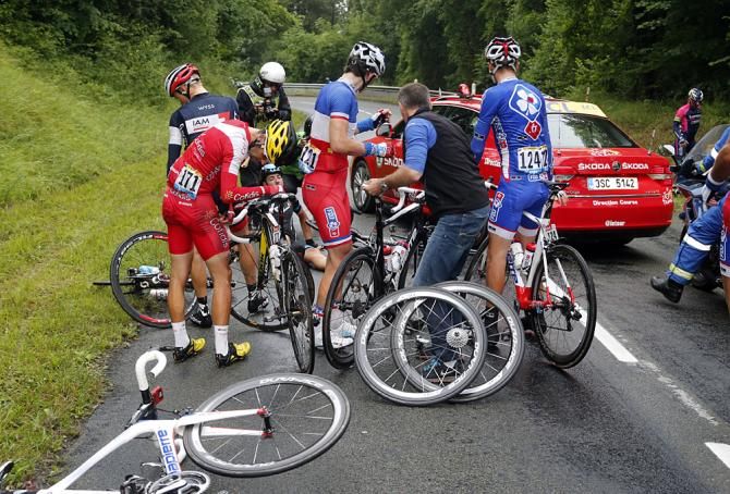 This crash looked like a French civil war.