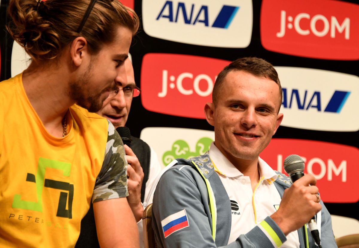 Peter Sagan and Rafal Majka