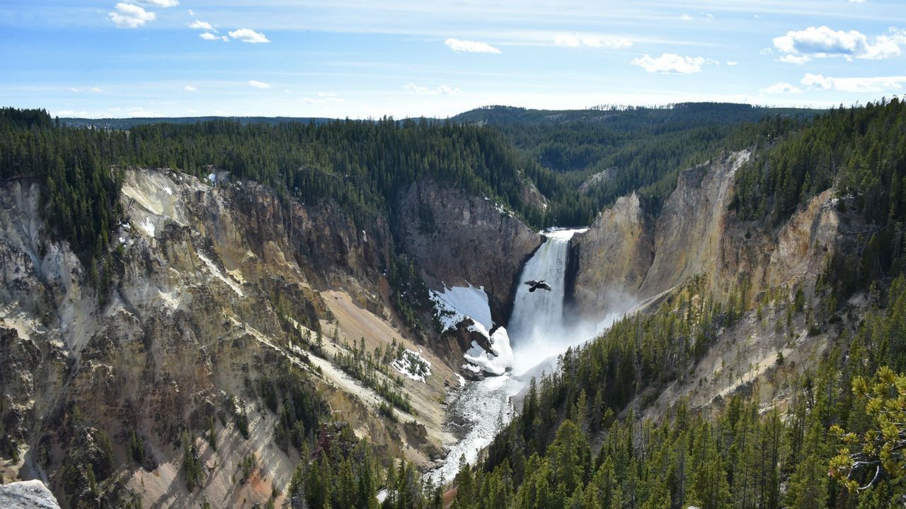 Waterfalls at the Grand Canyon, a UNESCO World Heritage Site