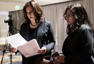 Maya Lakshmi Harris and Kamala Harris