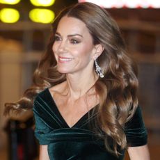 LONDON, ENGLAND - NOVEMBER 19: Catherine, Princess of Wales attends the Royal Variety Performance at the Royal Albert Hall on November 19, 2025 in London, England. (Photo by Chris Jackson/Getty Images)