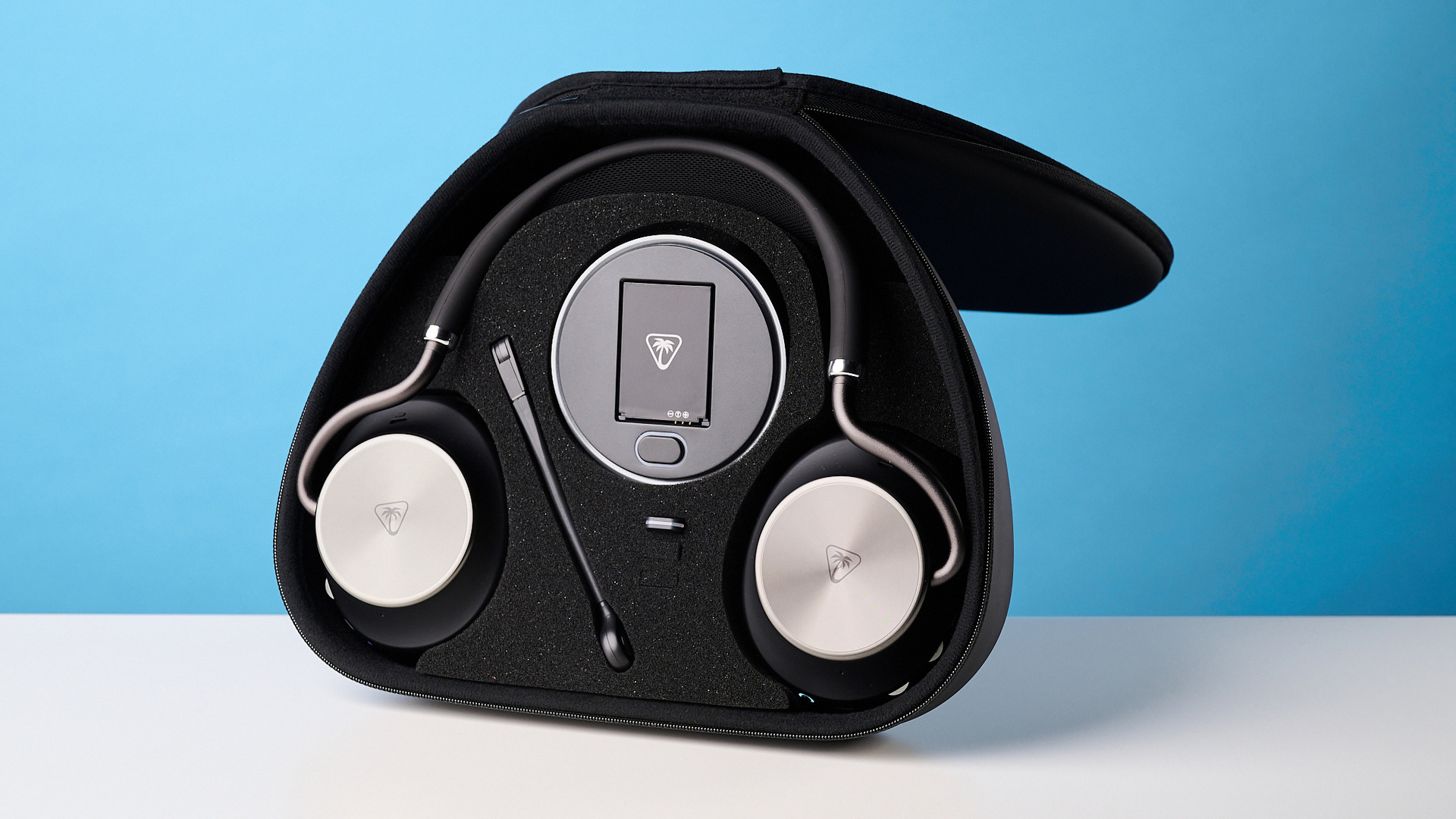 The Turtle Beach Stealth Pro II in its carry case