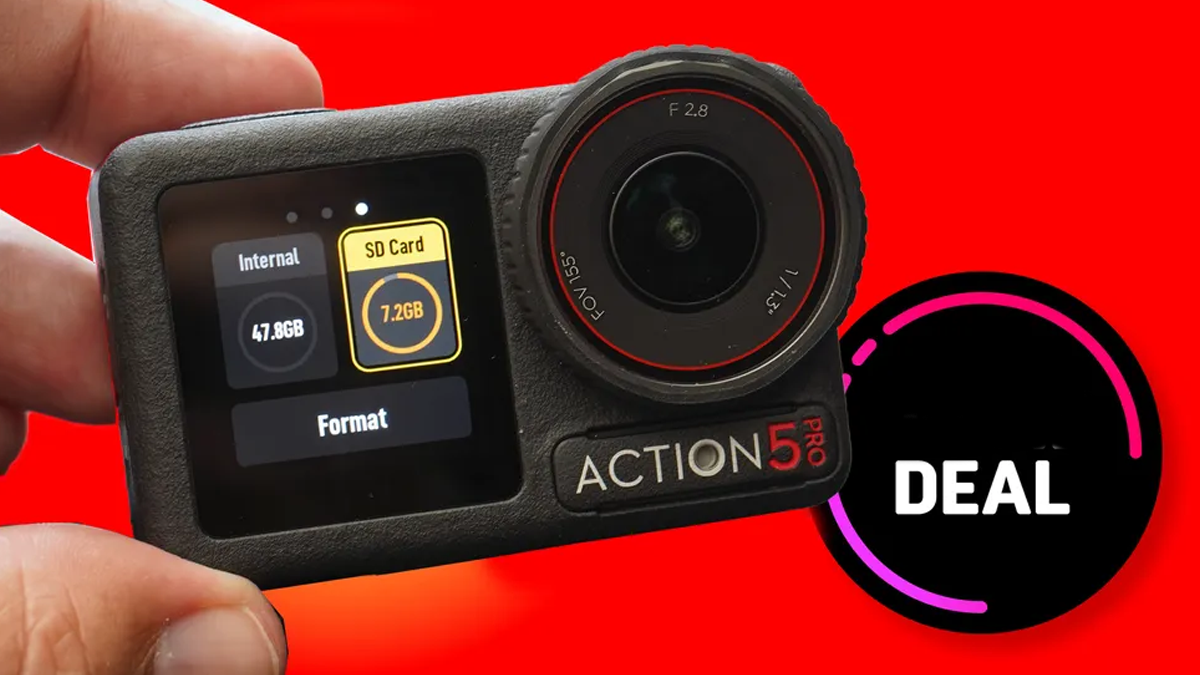 Action 5 Pro with Deal sticker