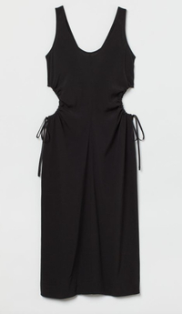 H&amp;M, Cut out midi dress, $49.99 | &nbsp;£34.99