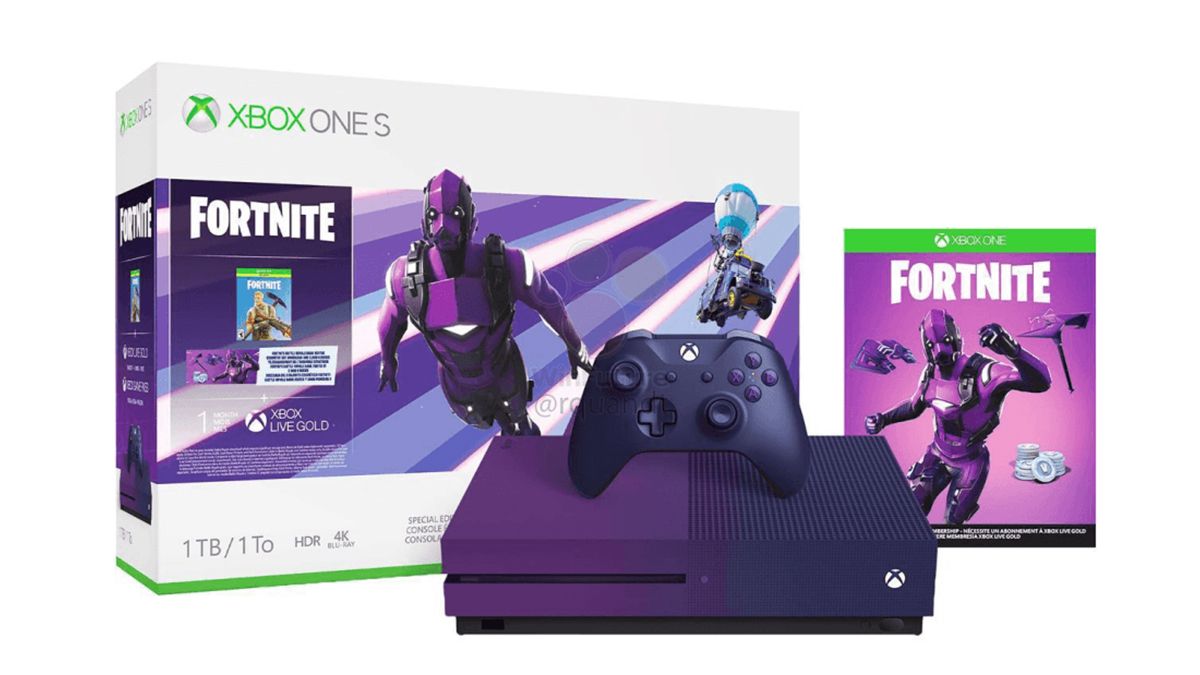 Xbox One S Fortnite edition leak