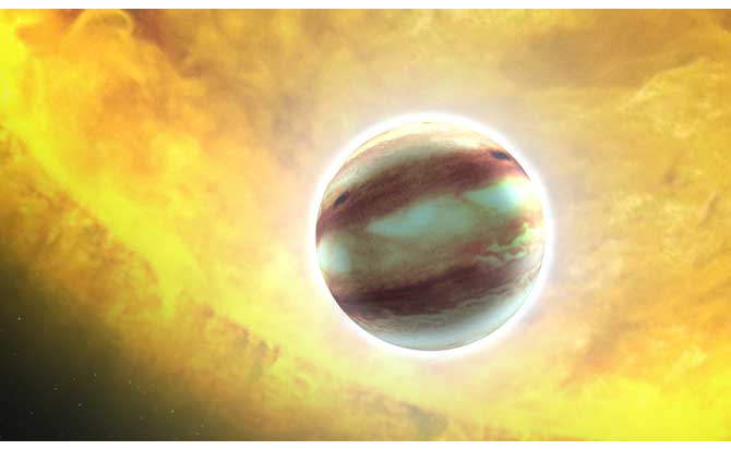 Artist&#039;s Concept of the &quot;Hot Jupiter&quot;