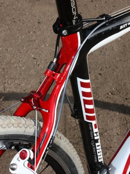 Blue builds the Norcross with full-length dual seat stays that presumably contribute to the reasonably comfortable ride