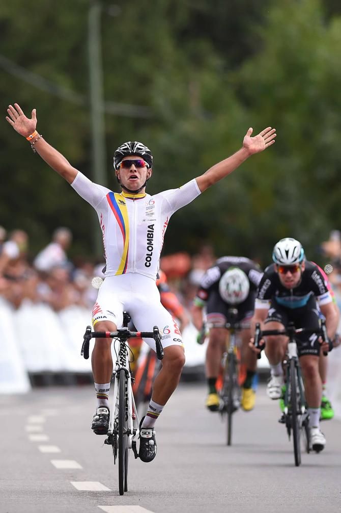 Fernando Gaviria (Colombian National Team) wins stage 3 of the Tour de San Luis