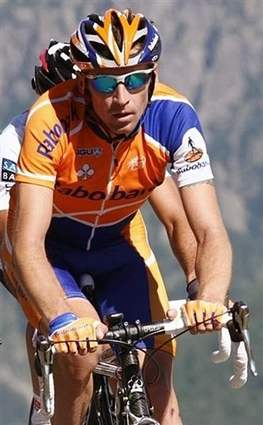 Russian team leader Denis Menchov (Rabobank)