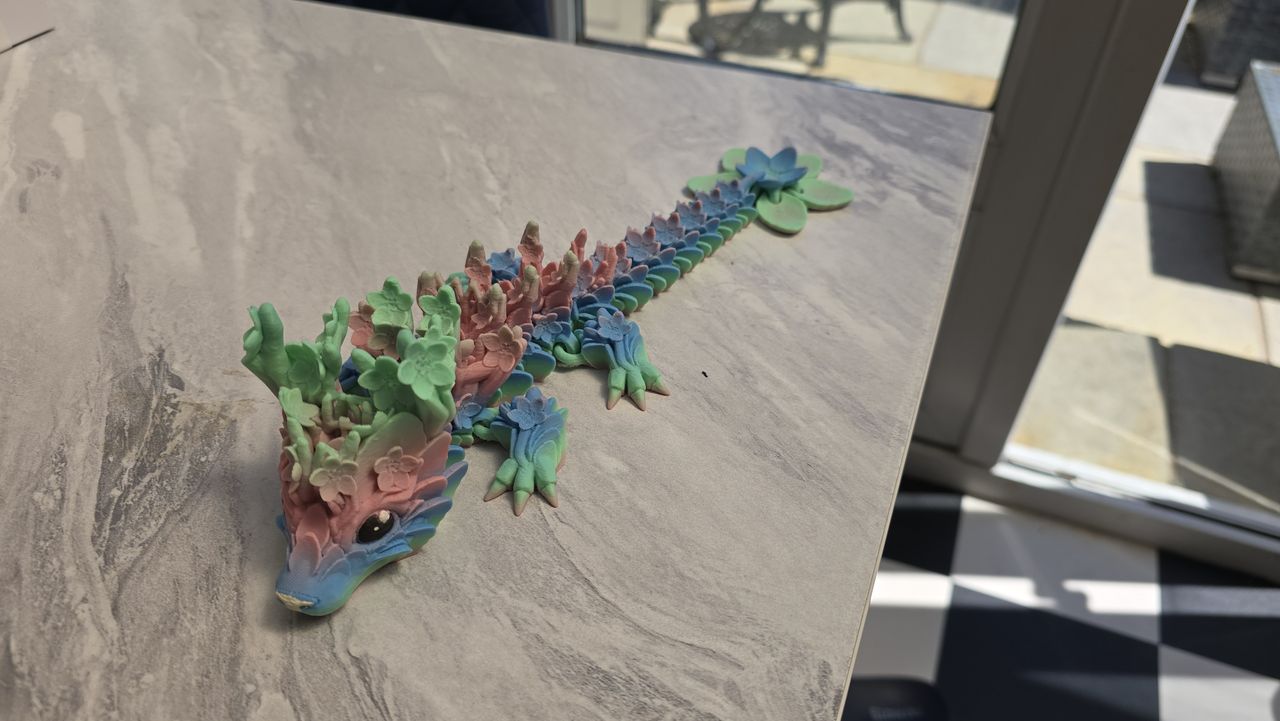 CinderWing 3D printed dragon