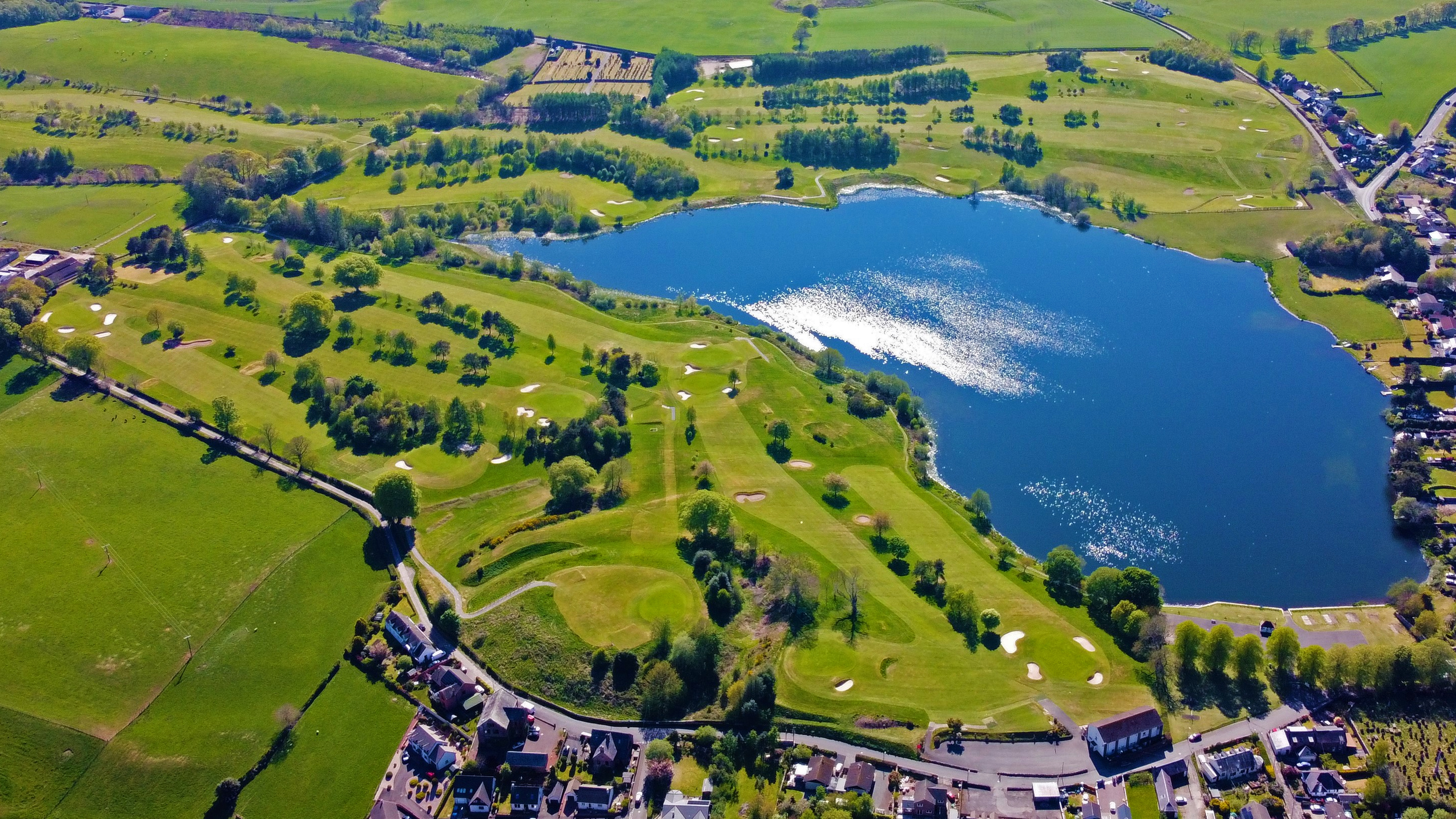 Lochmaben - Aerial