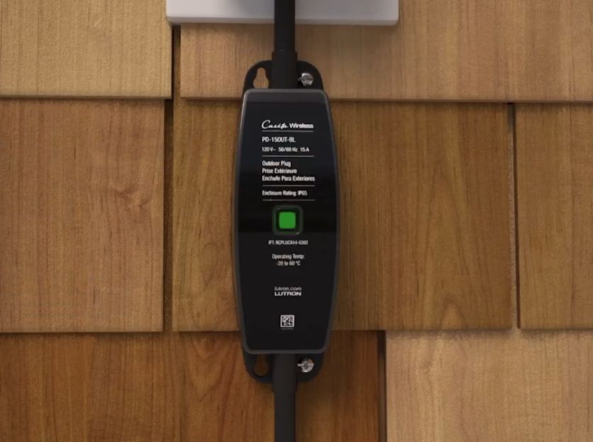 Lutron Caseta Outdoor Smart Plug