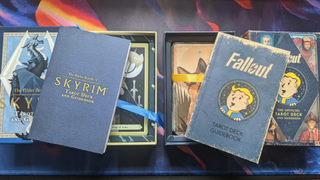 Fallout and Skyrim Tarot cards