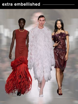 Dresses on the fall/winter 2024 runways