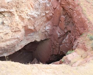 Kaptarhana cave is part of an extensive and deep system of ravines, sinkholes and crevices where many animals unknown to science likely live. This is where scientists recently found Turkmenocampa mirabilis.