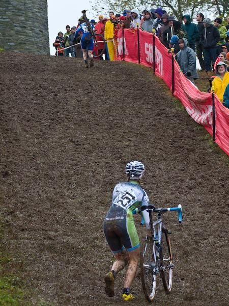 After just a half lap, Georgia Gould&rsquo;s (Luna Pro Team) dominance was clear.
