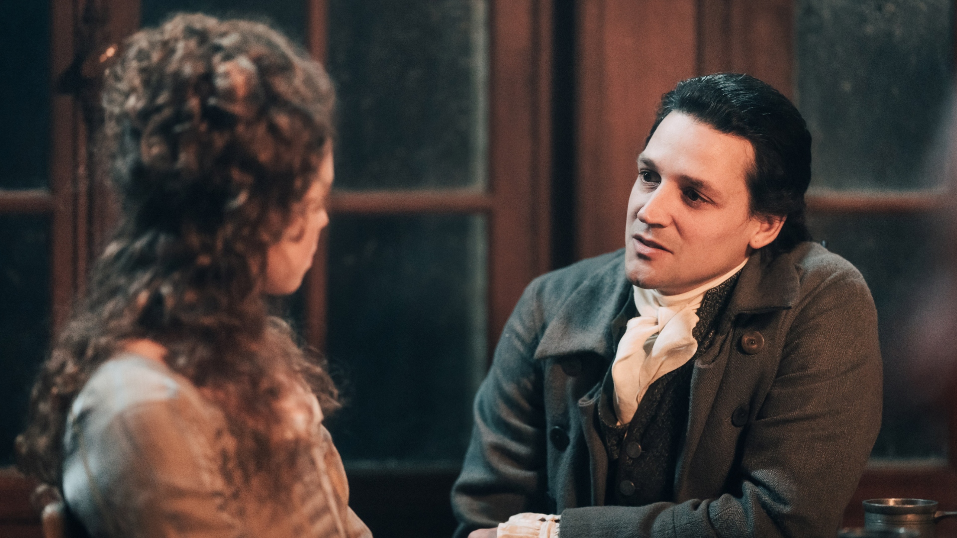 Nicolas speaks to Jeanne in Marie Antoinette
